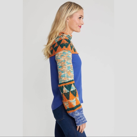 NWT Free People Swit The Small Stuff Pullover Knit - Picture 4 of 13